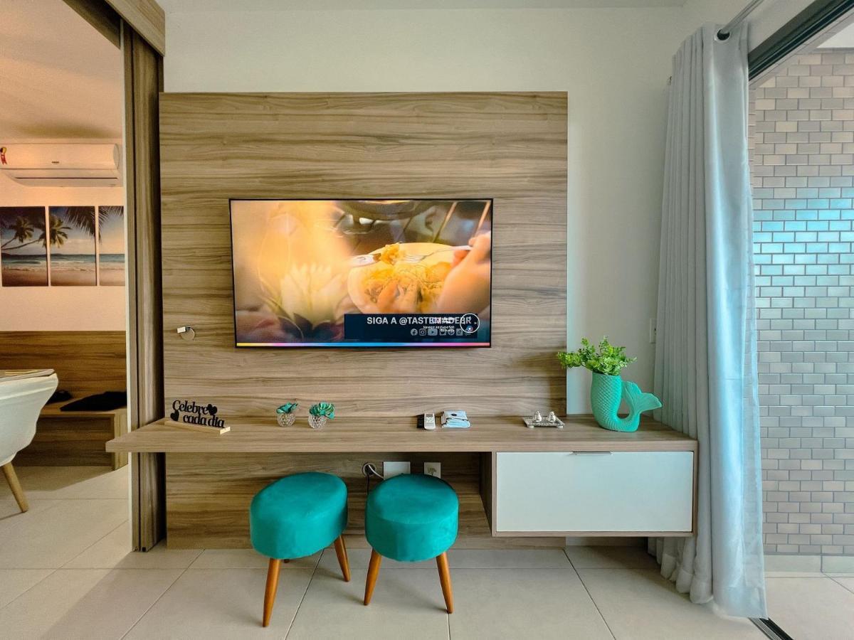 Home 49 I Apto Pe Na Areia E Piscina Aquecida Em 베르치오가 외부 사진